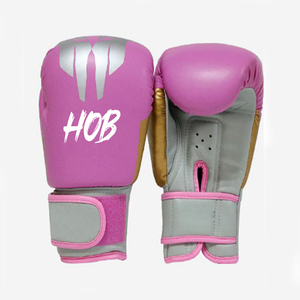 2026 black Gold Wholesale High Quality Adult MMA Boxing Gloves Leather Non <b>Slip</b> for Closure Training Glove Pakistan Manufacturer - Product Image 5