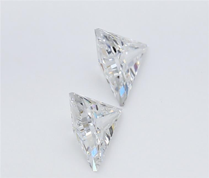 Par de Diamantes Sintéticos Sueltos de 0.60 CTW, Cultivados en Laboratorio, Corte Triangular, Claridad Excelente VVS-VS, Color E, Venta al por Mayor de Joyería - Product Image 4