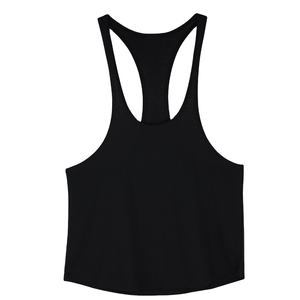 Camiseta sin mangas de algodón puro popular 2026 para hombre, cuello redondo, holgada, de color liso, para fitness y deportes de verano - Product Image 5