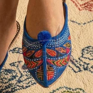 Último Diseño, Khussa Profesional para Mujer, Antideslizante, Parte Superior de Cuero Sintético, Suela Antideslizante, Personalizable, Alta Calidad, Superventas - Product Image 6