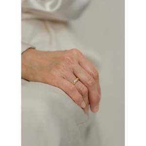 Natalie Diamond <b>Ring</b> Elegant <b>Dome</b>-Shaped Design for Women - Product Image 6