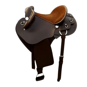 อานม้าหนังแท้คุณภาพสูงแบบผสมพันธุ์ออสเตรเลีย สีน้ำตาล - Product Image 1