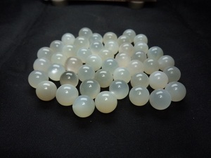 Top qualité 100% authentique pierre de lune blanche lisse ronde Cabochon taille calibrée en vrac pierres précieuses de guérison à taux de vrac - Product Image 4