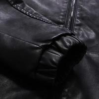 Benutzer definierte Großhandel Herren Schaffell Leder Pelz mäntel Wind breaker Dicke warme Winter jacken für Herren Outdoor Wear Casual Hoodie