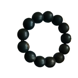 Pulsera de madera de agar Vintage de alta calidad, cuentas de madera redondas, religiosa, Vietnam, Agilawood, precios al por mayor, brazaletes de estilo Retro - Product Image 1