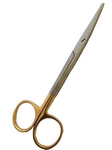 Premium Quality 115 mm Straight & Curved <b>Gum</b> Scissors Stainless Steel Manual Power Basis Instrument For Surgical Use - Product Image 3