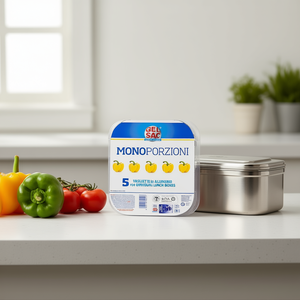 Juego de 5 Bandejas Desechables Gr109 para Porciones Individuales, Bolsa de Gel 700127 para Loncheras Individuales - Product Image 3