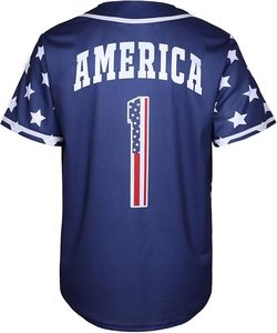 เสื้อเบสบอลระบายอากาศได้ดีพิมพ์ลายกำหนดสีและขนาดเองได้ผ้าโพลีเอสเตอร์100% - Product Image 3