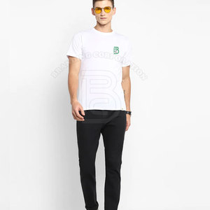 T-shirt uni T-shirts de haute qualité pour hommes T-shirt Chemises en coton pour hommes Vêtements en coton personnalisés - Product Image 4