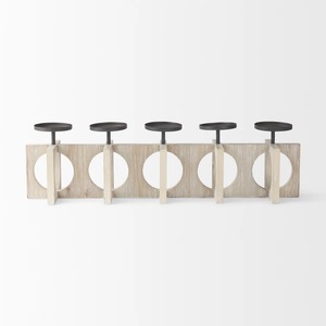 Cilindro Decorativo Hecho a Mano con Madera de Mango Ecológica para Mesa, Ideal para Navidad, Cumpleaños, San Valentín y Pascua - Product Image 3