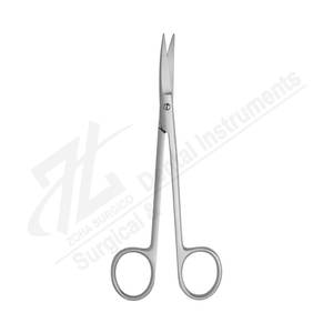 กรรไกรสำหรับปฏิบัติการ JOSEPH แบบโค้งสแตนเลส140มม. ใช้ง่ายได้รับการรับรองจาก CE เครื่องมือทางการแพทย์ทางทันตกรรม - Product Image 1