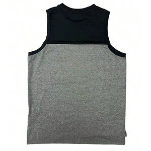 Dernier modèle de débardeur pour homme en coton spandex de compression athlétique Gym Fitness Running Singlet Tight Quick Dry Men Hooded Tank Top - Product Image 3