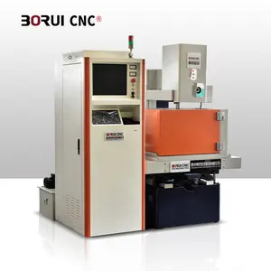 Máquina de corte de fio dk7735, alta velocidade automática edm cnc