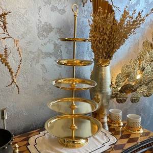 Nuevo aspecto con precio razonable Tapa hecha a mano Soporte para pasteles Utensilios de cocina Metal Hecho a medida con la mejor calidad - Product Image 3