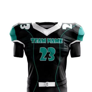 Tenues de football américain personnalisées, forfait promotionnel, fournisseur en gros, maillots sublimés haut de gamme, gants, chaussettes, sacs à dos - Product Image 4