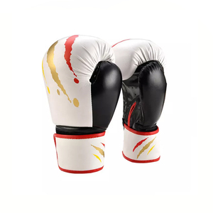 Gants de boxe en cuir véritable 12 oz 14 oz 16 oz fabriqués sur mesure du Pakistan pour l'entraînement de combat en plein air de style uni - Product Image 2