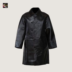 Trendy Women Leather Long <b>Coat</b> Wholesale Bulk Factory Supply Affordable - Product Image 1