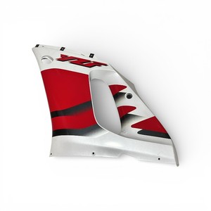 Carenado Lateral Izquierdo para Yamaha YZF R6 1999-2000 - Kit de Carenado de Motocicleta de Plástico Rojo Plateado - Product Image 1