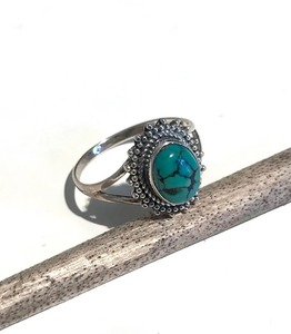 Magnifique Larimar Cadeau Bague Femmes Filles 925 Sterling Silver Custom Jewelry Fine Silver Bulk Wholesale Jewelry Party Wedding - Product Image 2