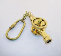Porte-clés canon en laiton personnalisé en laiton AK en finition polonaise au meilleur prix pour les cadeaux/usage personnel