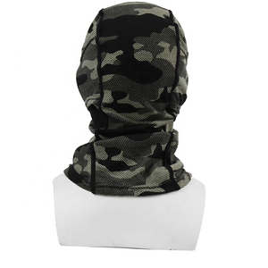 Masque de balaclava personnalisé respirant en polyester camouflage, masque de chasse protecteur pour toutes les saisons, sports de plein air - Product Image 3