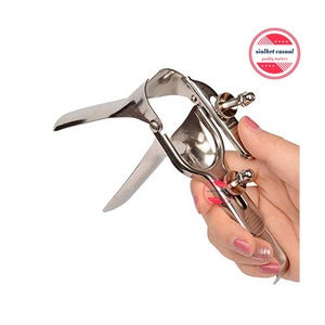 Espéculo de hoja estrecha, opciones de acabado mate, instrumento de acero inoxidable medio Original, espéculo vaginal - Product Image 1