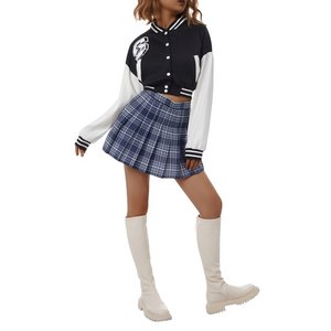 Chaqueta Universitaria de Béisbol Varsity de Mezclilla de Alta Calidad Hecha a Medida 2022, Relleno de Algodón, Transpirable, Resistente al Viento para Invierno - Product Image 3