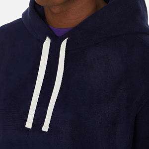 เสื้อฮู้ดผ้าฟลีซหนาน้ำหนักมาก 100% ผ้าฝ้าย แบบ OEM สั่งทำได้ตามต้องการ พร้อมออกแบบโลโก้ส่วนตัวแบบดิจิทัล สำหรับแบรนด์เสื้อผ้าฤดูใบไม้ร่วง - Product Image 6