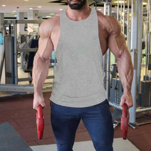 2025 New Men's Sleeveless Side Split Fitness <b>Tank</b> <b>Top</b> Solid Custom Printed t shirt <b>Workout</b> <b>Tank</b> <b>Top</b> men - Product Image 6