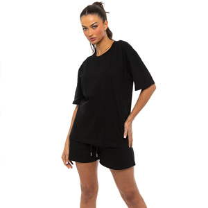 Ensemble T-shirt et short pour femme à prix compétitif – Marques privées acceptées – Ensemble deux pièces à manches courtes pour femme - Product Image 4