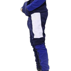 Nouvel arrivage : Survêtement homme coupe ajustée, séchage rapide, tissu doux, design streetwear, couleurs personnalisables disponibles pour les commandes en gros. - Product Image 4
