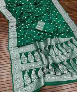 Saree en dentelle organza avec séquence pour femme - Product Image 4