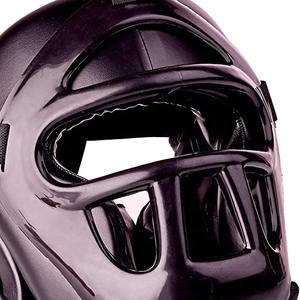 Protector de cabeza de boxeo y MMA de cuero profesional de alta calidad DUAL SPORT Unisex 2017 - Product Image 6