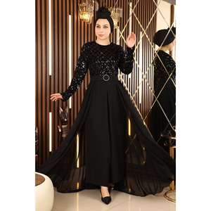 Combinaison décontractée ornée de paillettes avec motif Baklava - Product Image 4