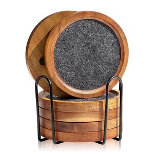 Amazing Design Walnut Wooden <b>Coasters</b> Tabletop Tea And Coffee Mat & Pads <b>for</b> Home And Hotels <b>Drinks</b> Serving <b>Coaster</b> - Product Image 4