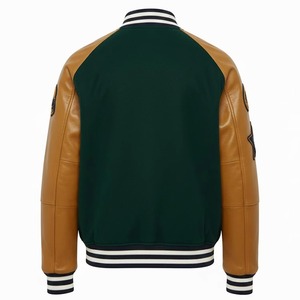 Custom Chenille Patch Varsity Jacket Unisex Letterman Bomber , Streetwear Baseball Look - Product Image 6