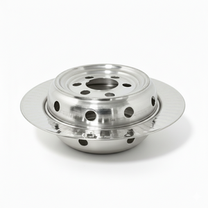 Chauffe-théière et chauffe-tasses en cuivre au design élégant pour boissons chaudes – Durable et raffiné - Product Image 1