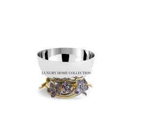 Tazones de servicio de aluminio de alta calidad, duraderos y elegantes para cocinas modernas, perfectos para cenas informales y ocasiones especiales - Product Image 1