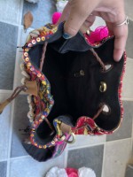 Nouveau sac à main fait main Banjara de créateur brodé Boho indien vintage élégant sac à franges pour femme
