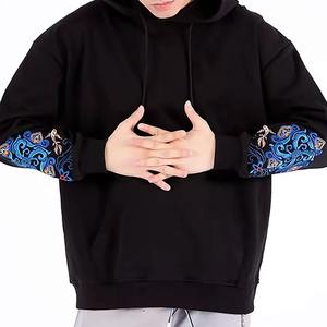 Sweat-shirts pour hommes anti-rides, respirants, à séchage rapide, brodés, de qualité supérieure, pour l'hiver, vêtements décontractés, logo personnalisé, couleur personnalisée - Product Image 2