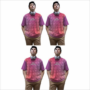 Men <b>T</b> <b>Shirt</b> Basic Solid Color Cotton Fabric Short Sleeve Crew Neck Top For <b>Office</b> And Casual Wear - Product Image 6