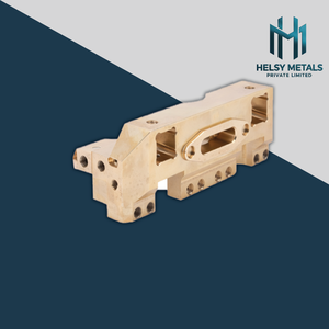 High Precision VMC Machined Brass Linear <b>Guide</b> Housing for Industrial Automation and Precision Linear Motion Assemblies - Product Image 6