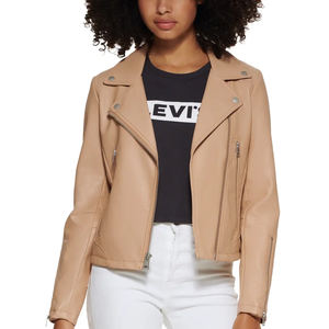 Veste en cuir professionnelle de qualité supérieure pour femmes en nylon respirant à quantité minimale de commande bas Logo personnalisé imprimé décontracté élégant nouveau support à la mode - Product Image 5
