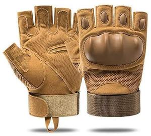 Gants tactiques d'hiver à demi-doigts pour le sport en plein air, la moto, l'exercice, à usage quotidien, personnalisés, fonction écran tactile, antidérapants pour hommes - Product Image 1