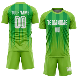 Conjunto de uniforme de fútbol sublimado personalizado camiseta de fútbol para hombre y pantalones cortos de poliéster transpirable ropa deportiva de entrenamiento - Product Image 3