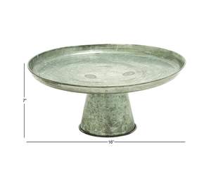 Bol de service à pieds en métal galvanisé pour bol de cuisine domestique bol à fruits - Product Image 6