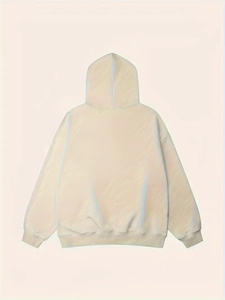 Sudadera con capucha y sudaderas de lana de alta calidad Sudadera con capucha de lana personalizada Diseño de mujer Sudadera con capucha de lana de gran tamaño para adultos a cuadros - Product Image 3