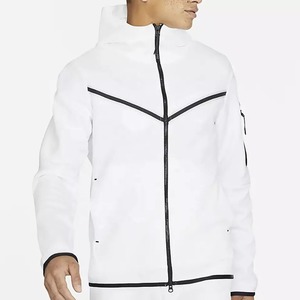 Sweat-shirt à capuche de sport pour homme, Sweat-shirt personnalisé brodé pour la course, fermeture éclair complète en maximisant les vêtements - Product Image 5