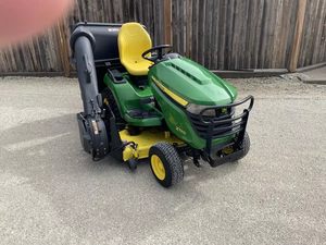 Achetez un tracteur à gazon John Deere X590 d'occasion, tondeuse à braquage zéro, tondeuse autoportée de 60 pouces - Product Image 6