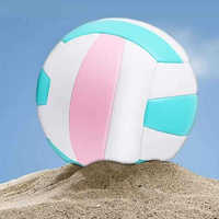 Ballon de volley-ball d'extérieur en cuir personnalisé de haute qualité 2025, imperméable, pour l'entraînement et le divertissement, différentes tailles et couleurs, vente en gros